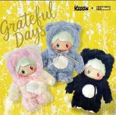 Grateful Days Hapico 毛绒挂饰-黑色-资料图