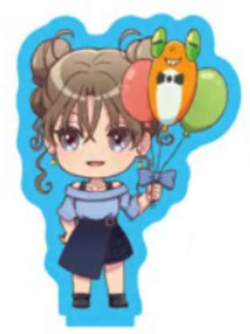 上泉舞衣-三俣巧可生日cafe联动Q版立牌