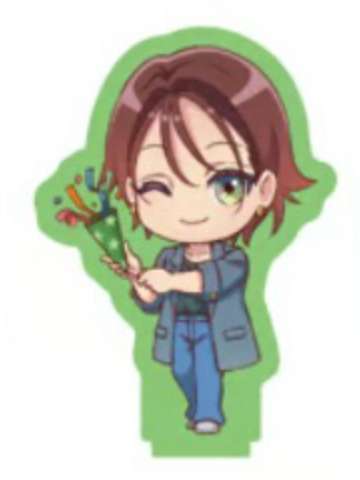 北原镜华-三俣巧可生日cafe联动Q版立牌