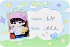 Lil Baby棉花娃娃ID卡 橹杰 LUK