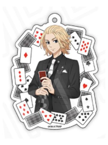 佐野万次郎-公主cafe扑克牌挂件