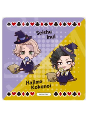 乾青宗&九井一-公主cafe扑克牌杯垫