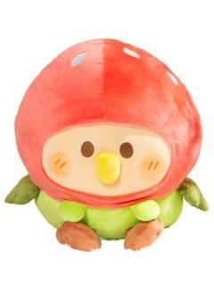 A-草莓毛绒公仔