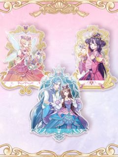 默水玲珑系列亚克力立牌