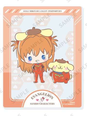 惣流·明日香·兰格雷-三丽鸥联动亚克力透卡