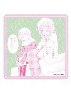 日奈森亚梦&边里唯世-公主咖啡POP UP SHOP收藏杯垫