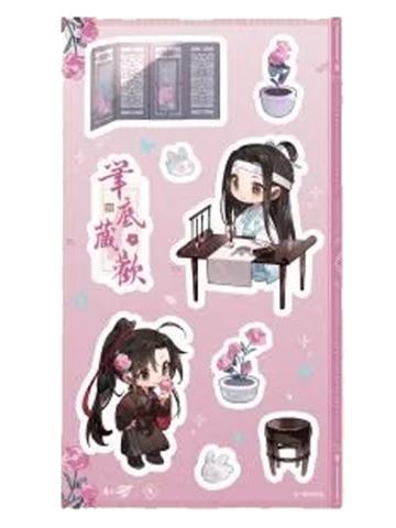 魏无羡＆蓝忘机(贴纸)-动画七周年快闪笔底藏欢系列周边