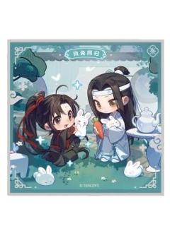 魏无羡＆蓝忘机(色纸)-动画七周年快闪执兔同归系列周边