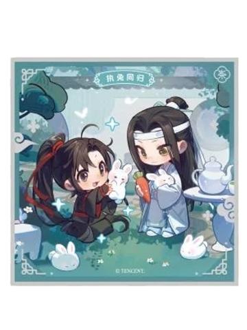 魏无羡＆蓝忘机(色纸)-动画七周年快闪执兔同归系列周边