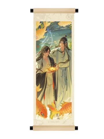 魏无羡＆蓝忘机(冰箱贴)-动画七周年快闪灯笺系列周边