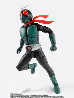 SHF 真骨雕 假面骑士1号（樱岛Ver.）光荣的昭和骑士版-资料图