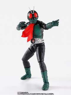 SHF 真骨雕 假面骑士1号（樱岛Ver.）光荣的昭和骑士版-资料图