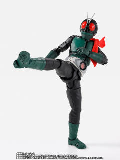 SHF 真骨雕 假面骑士1号（樱岛Ver.）光荣的昭和骑士版-资料图