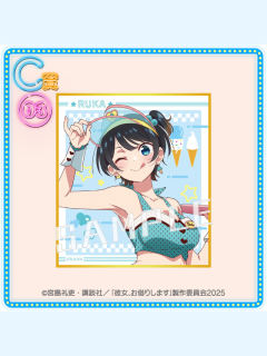 更科瑠夏(C赏 色纸)-盛夏的冰淇淋店 kujico抽赏