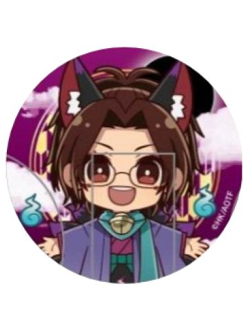 韩吉·佐耶-公主咖啡联动Q版吧唧