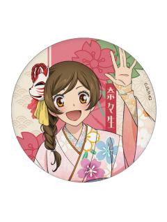 桃园奈奈生(马口铁徽章)-花信物语系列周边