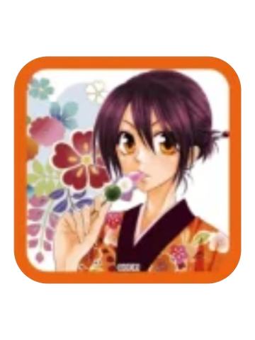 鲇泽美咲A-三月兽CAFE方形徽章
