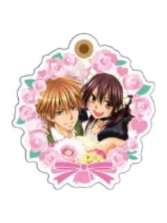 鲇泽美咲&碓冰拓海E-三月兽CAFE花束风亚克力钥匙扣