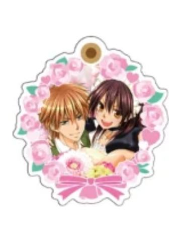 鲇泽美咲&碓冰拓海E-三月兽CAFE花束风亚克力钥匙扣