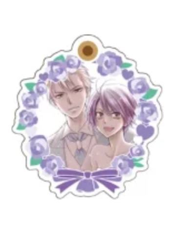 鲇泽美咲&碓冰拓海F-三月兽CAFE花束风亚克力钥匙扣