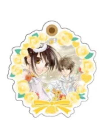 鲇泽美咲&碓冰拓海B-三月兽CAFE花束风亚克力钥匙扣