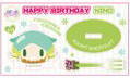 虹色妮诺-“Happy Pri birthday“2019年3月蛋糕造型立牌