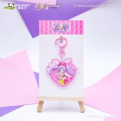 真中啦啦-萌谷子心形彩窗挂件-资料图