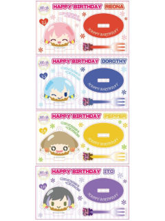 “Happy Pri birthday“2019年2月蛋糕造型立牌