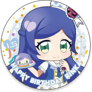青叶凛花-“Happy Pri birthday“2019年1月徽章