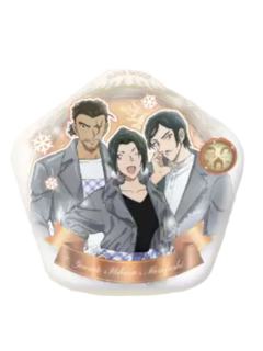 多人-雪落金辉系列异形徽章