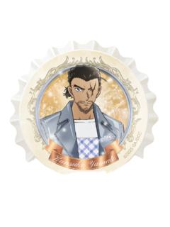 大和敢助-雪落金辉系列瓶盖徽章