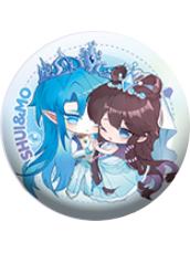 水帝&缔默1(小隐藏)-看东方第二弹限定徽章