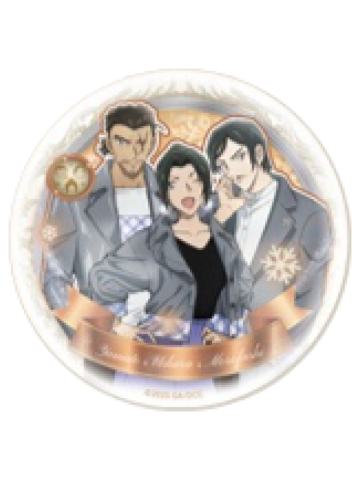 多人-雪落金辉系列杯垫