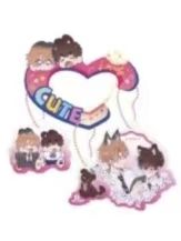 瑠&理有A-苹果布丁系列钥匙扣