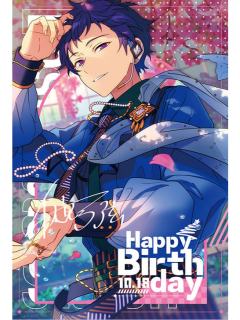 伏见弓弦-25年ES旗舰店十月偶像生日明信片