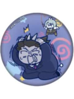 成步堂龙一＆狩魔冥-领结猫联动玩法吧唧