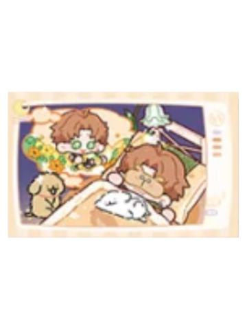 夏鸣星(SD小卡)-线条小狗联名主题赠礼小卡第二弹