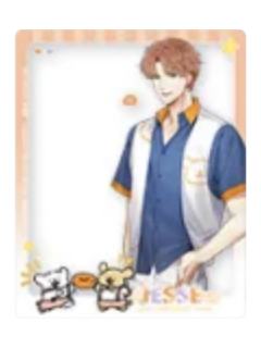 夏鸣星(合影卡)-线条小狗联名主题随餐周边第二弹