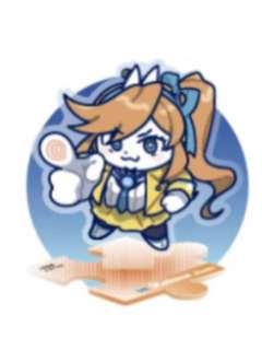 希月心音-领结猫联动拼图立牌