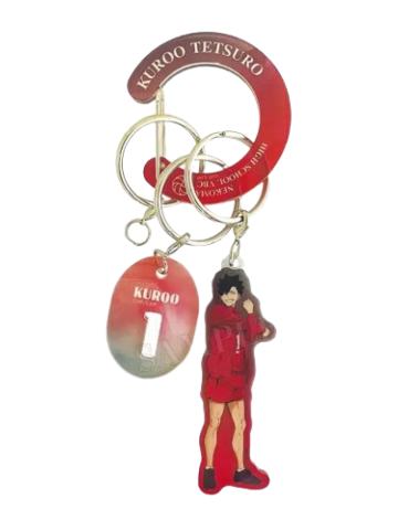 黑尾铁朗-亚克力挂环钥匙扣