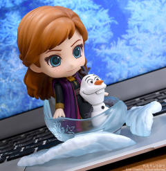 粘土人 #1442 安娜 雪宝 Travel Dress Ver.-资料图