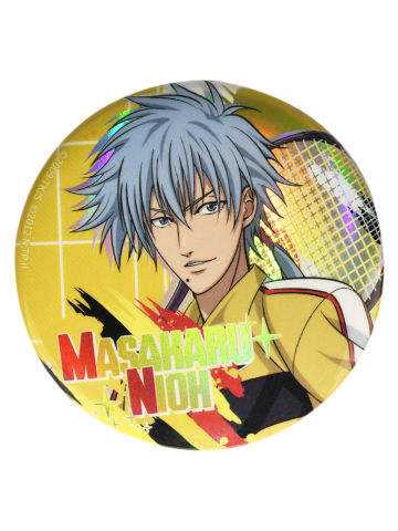 仁王雅治-暴蒙素面镭射徽章