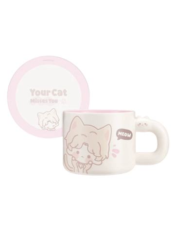 祁煜马克杯-猫很想你系列