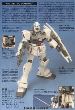 HGUC RGM-79G 指挥官用型吉姆-资料图