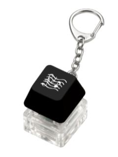 场周键帽挂件 面