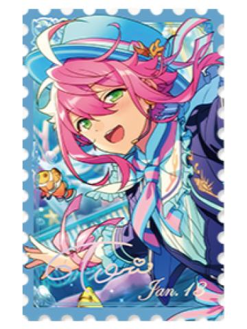 姬宫桃李16邮票典藏卡-星愿巡礼系列第一期