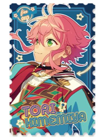 姬宫桃李8邮票典藏卡-星愿巡礼系列第一期