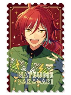 逆先夏目7邮票典藏卡-星愿巡礼系列第一期