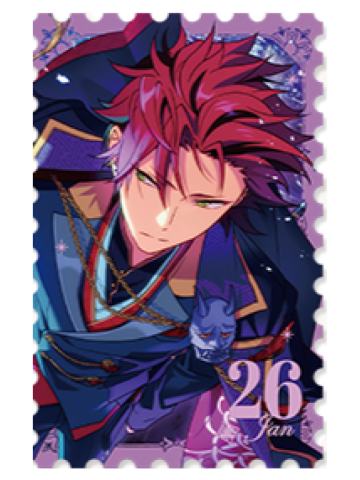 鬼龙红郎4邮票典藏卡-星愿巡礼系列第一期