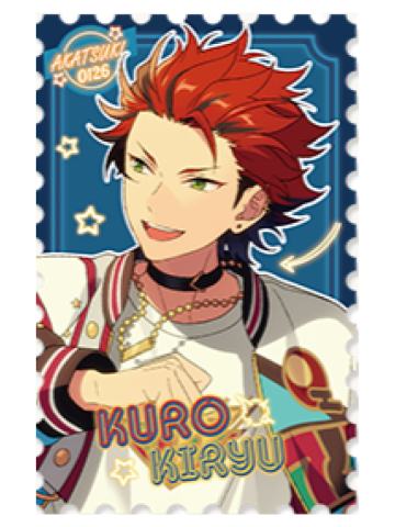 鬼龙红郎8邮票典藏卡-星愿巡礼系列第一期